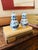 A beautiful pair of vintage Blue Danube salt and pepper shakers featuring the iconic Blue Onion pattern in classic cobalt...