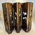 Mid 20th Century Mid 20th Century Antique Carved Wooden Folding Screen 6-Paneled Hinged Asian Artwork For Sale - Image 5 of 8