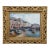 Amleto Colucci Marina Grande Capri Italian Cityscape Boats Harbor Oil Painting For Sale