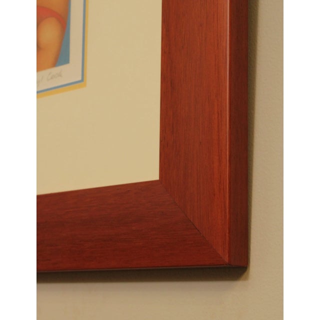 Sunbathers' Signed Lithograph by Beryl Cook For Sale - Image 11 of 13