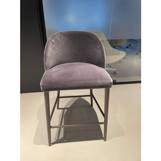 Crate & Barrel Camille Counter Stool Chairish