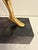 Us Open Tennis Player Sculpture in Solid Brass on Marble Base For Sale - Image 9 of 12