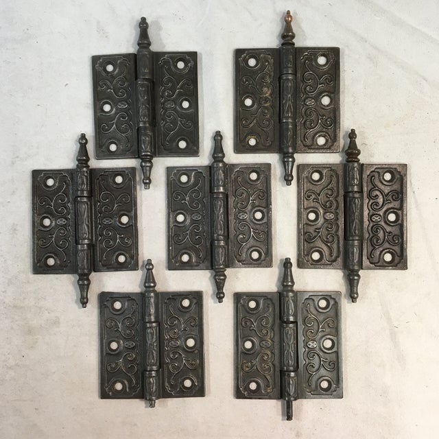 Antique Victorian Eastlake Steeple Tip Door Hinges Set of 7 Chairish