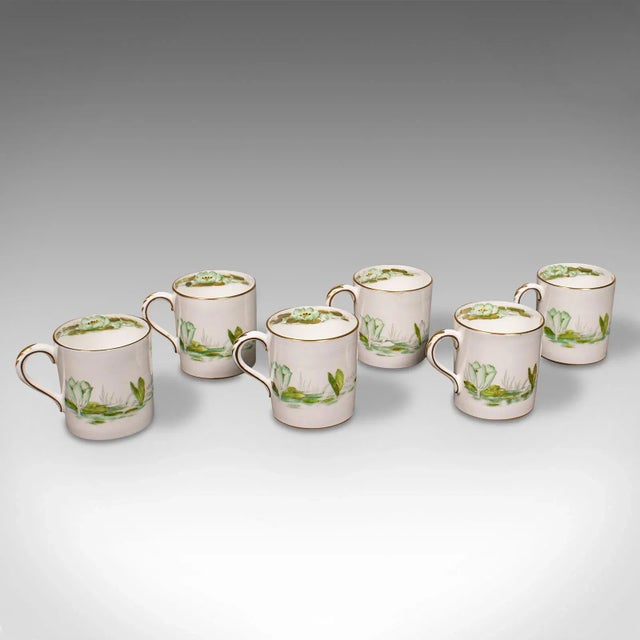 Ceramic 1930's Vintage Cased English Ceramic Tea Set For Sale - Image 7 of 12