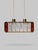 Mid-Century Modern Crystal and Brass Pendant Light by Wiktor Berndt for Flygsfors, Sweden, 1960 For Sale - Image 9 of 9