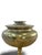 Gilt brass incense burner with floral motifs. The top can be sealed with the small red stopper. Beneath this stopper, a...