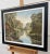 Irish Landscape Art - Vintage Oil Painting of Idyllic River Scene on the Lagan in Ireland by Modern Irish Artist, 1985 Circa For Sale - Image 4 of 11