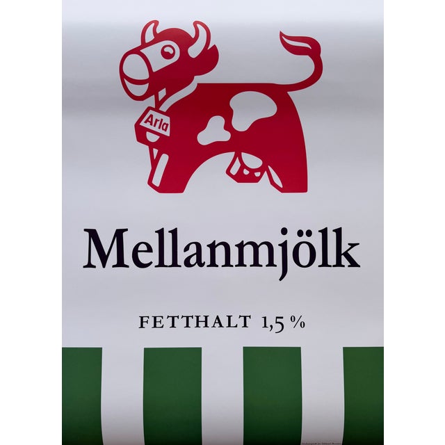 A striking exhibition poster by Swedish artist Mikael Reuter, created for the celebrated “Sweden Pop Art” exhibition. This...