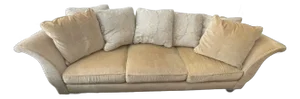 Baker Yellow Upholstered Sofa