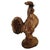 This late 19thc cast iron rooster with original worn patina and fantastic surface.The form is the best and was probably a...