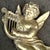 Rococo Vintage Syroco Brand Cast Resin Angel/Putti/Cupid/Fairy Sculptural Wall Hanging For Sale - Image 3 of 4