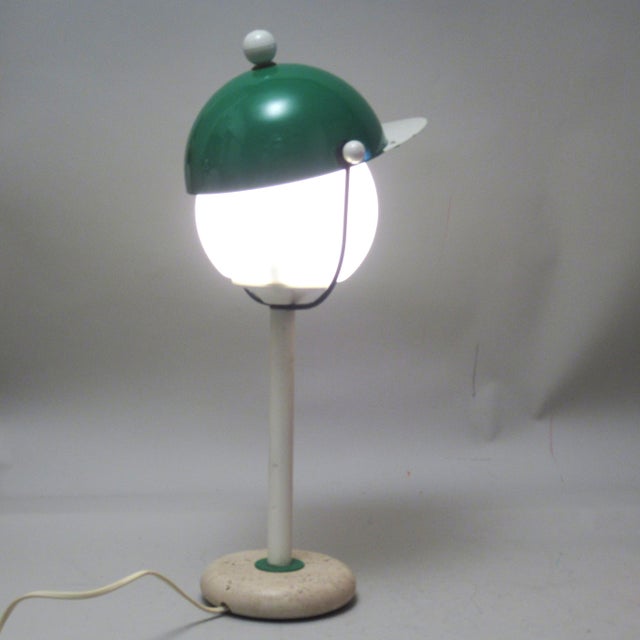 Vintage Italian Cap Lamp, 1960s For Sale - Image 12 of 14
