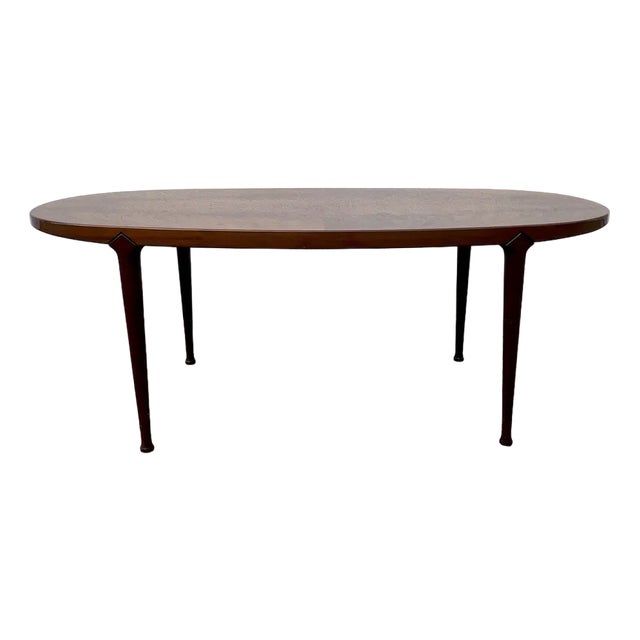Vintage Coffee Table in Walnut, 1950s For Sale