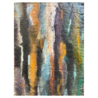 Gilbert Pauli, Juger, Oil on Burlap, 2002 For Sale