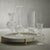 Contemporary Marjorie Optic Glass Vases, Set of 2 For Sale - Image 3 of 4