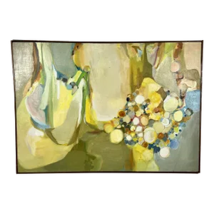 Abstract Oil on Canvas