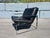 1970s 1970s Jørgen Lund & Ole Larsen Pair of Lounge Chairs in Black Leather For Sale - Image 5 of 18