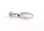 1990s Bvlgari B Zero.1 Element Ring Diamond 18k White Gold Drop Charm Band For Sale - Image 5 of 6