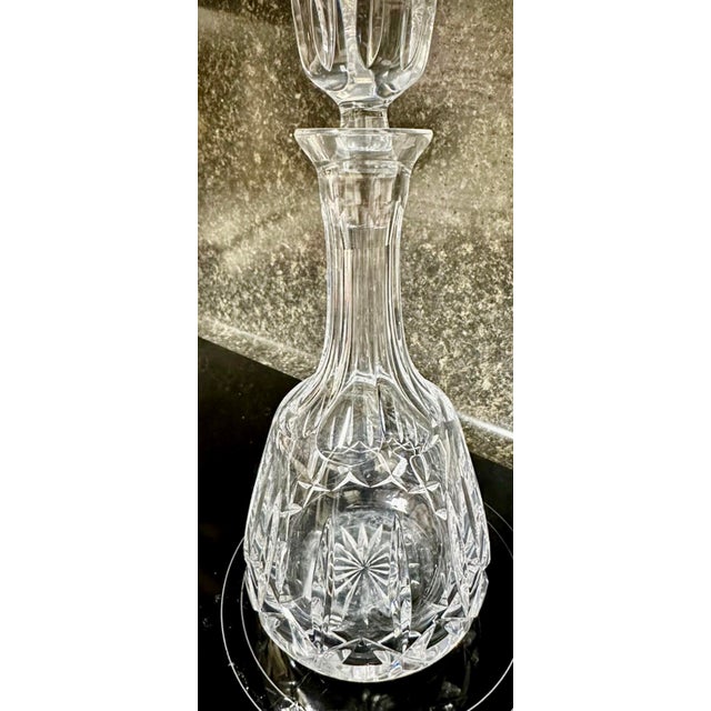 This is a beautiful set of ATLANTIS Crystal that my Dad bought in Potugal. It comes with the ships decanter and 10 wine...