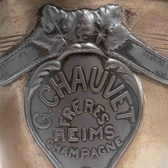 Early 20th Century France Silver Ice Bucket For Sale In Greensboro - Image 6 of 15