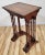 Set of Four English Mahogany Regency Style Bamboo Carved Nesting Tables For Sale - Image 4 of 13