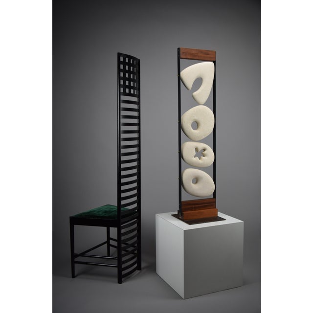 Piccolo Totem 03 Abstract Stone Sculpture by Alberto Cabiddu, Italy, 1999 For Sale - Image 10 of 14