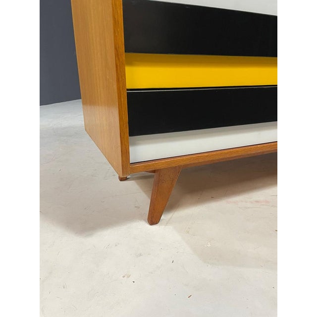 Brown U-458 Sideboard by Jiří Jiroutek for Interier Praha, Czechoslovakia, 1960s For Sale - Image 8 of 14