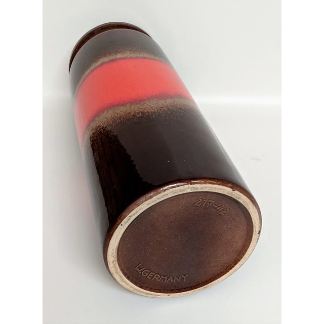 Scheurich Keramik West German Ceramic Vase For Sale In Miami - Image 6 of 11