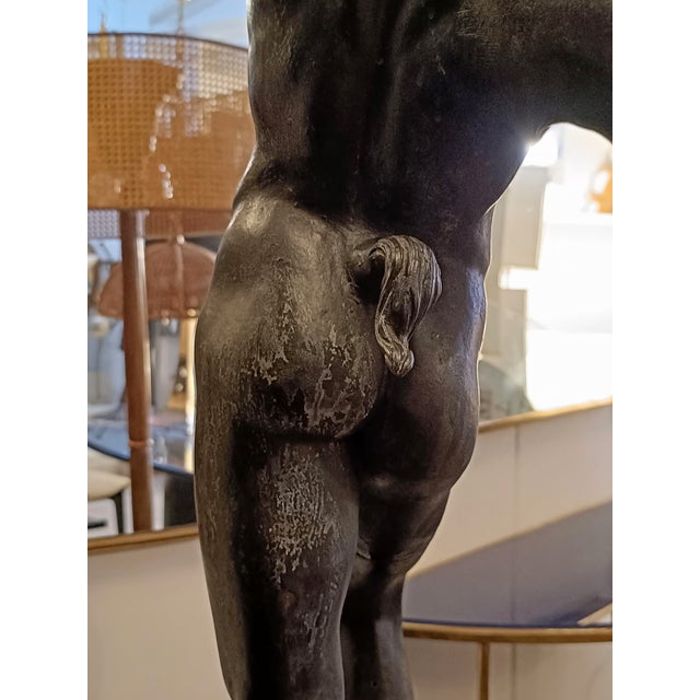 Unknown, Dancing Faun of Pompeii, 1950s, Bronze For Sale - Image 10 of 12