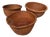 Vintage Japanese Bamboo Baskets, 1960s, Set of 3 For Sale