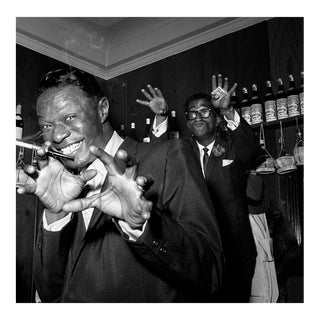Nat 'King' Cole and Sammy Davis Jr. At the Villa Capri 1955 For Sale