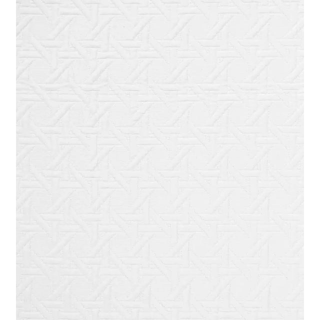 The House of Scalamandré Canestro Matelasse Fabric, Cloud For Sale
