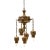 Early 20th Century Bohemian Art Deco, Moroccan Style Hanging Chandelier For Sale