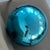 Large Blue Mercury Glass Garden Gazing Sphere or Witch's Ball For Sale - Image 11 of 12