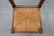 Rustic Oak Ladder-Back Chairs with Rush Seats, France, 1950s, Set of 6 For Sale - Image 17 of 18