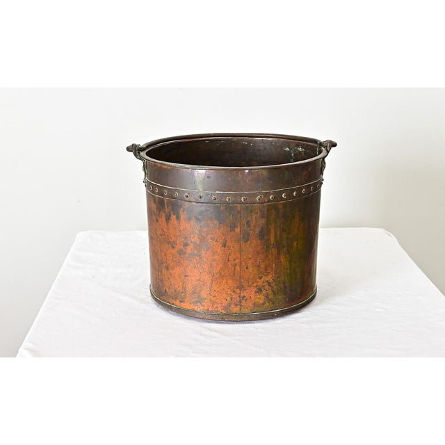 Copper French 19th Century Copper Cooking Pot For Sale - Image 8 of 9