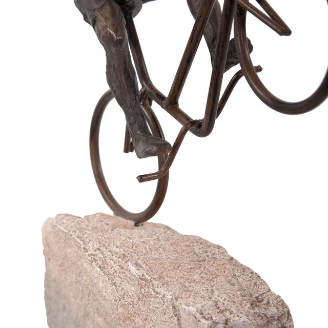 The Cyclist Sculpture For Sale In Chicago - Image 6 of 7