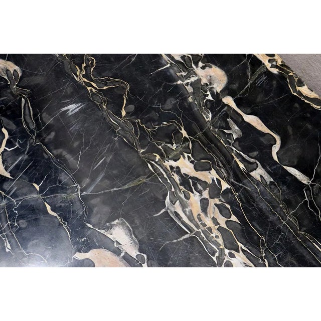 Superb Pair of Signed 18th C. Jacques Dubois Marble Top Commode For Sale - Image 12 of 16