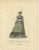 Jefferys, Noblewoman of Swabia in Purple Jacket and Green Skirt, Costume of 1581, 1757, Engraving For Sale - Image 3 of 9