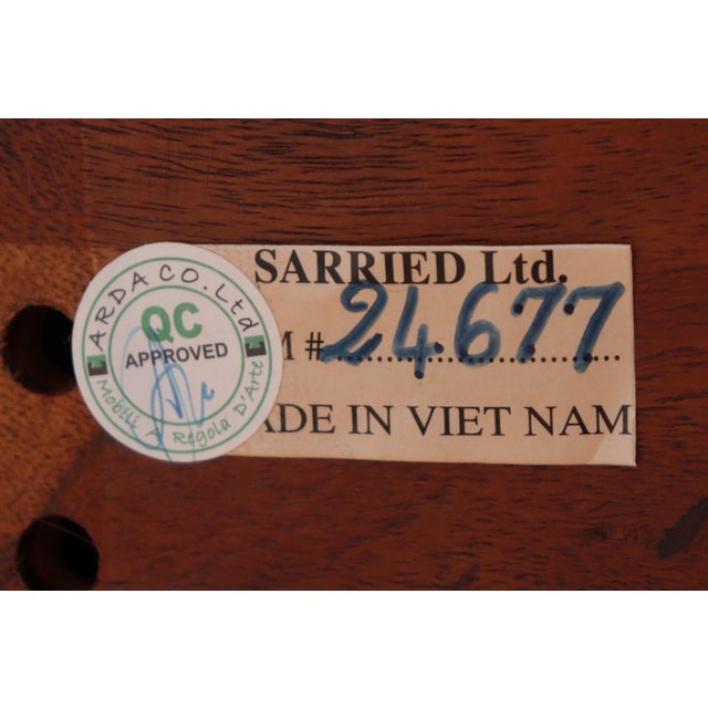 Sarreid Gustavian Style Writing Desk For Sale - Image 12 of 12