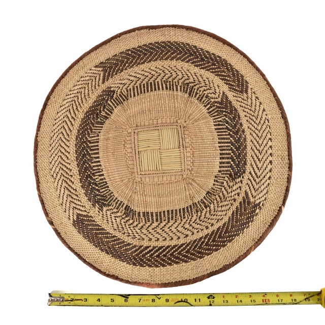 Early 20th Century Early 20th Century Tonga Binga Basket 20 Inch For Sale - Image 5 of 7