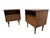 Mid-Century Modern Mid-Century Modern Walnut Nightstands - Set of 2 For Sale - Image 3 of 8