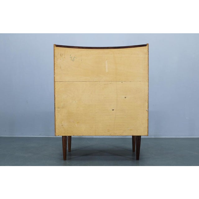 Danish Teak Vanity Cabinet with Mirror and Pull-Out Desk, 1960s For Sale - Image 14 of 17