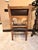 Wood Vintage Renaissance Revival Carved Wood and Embossed Leather Armchairs – A Pair For Sale - Image 7 of 11