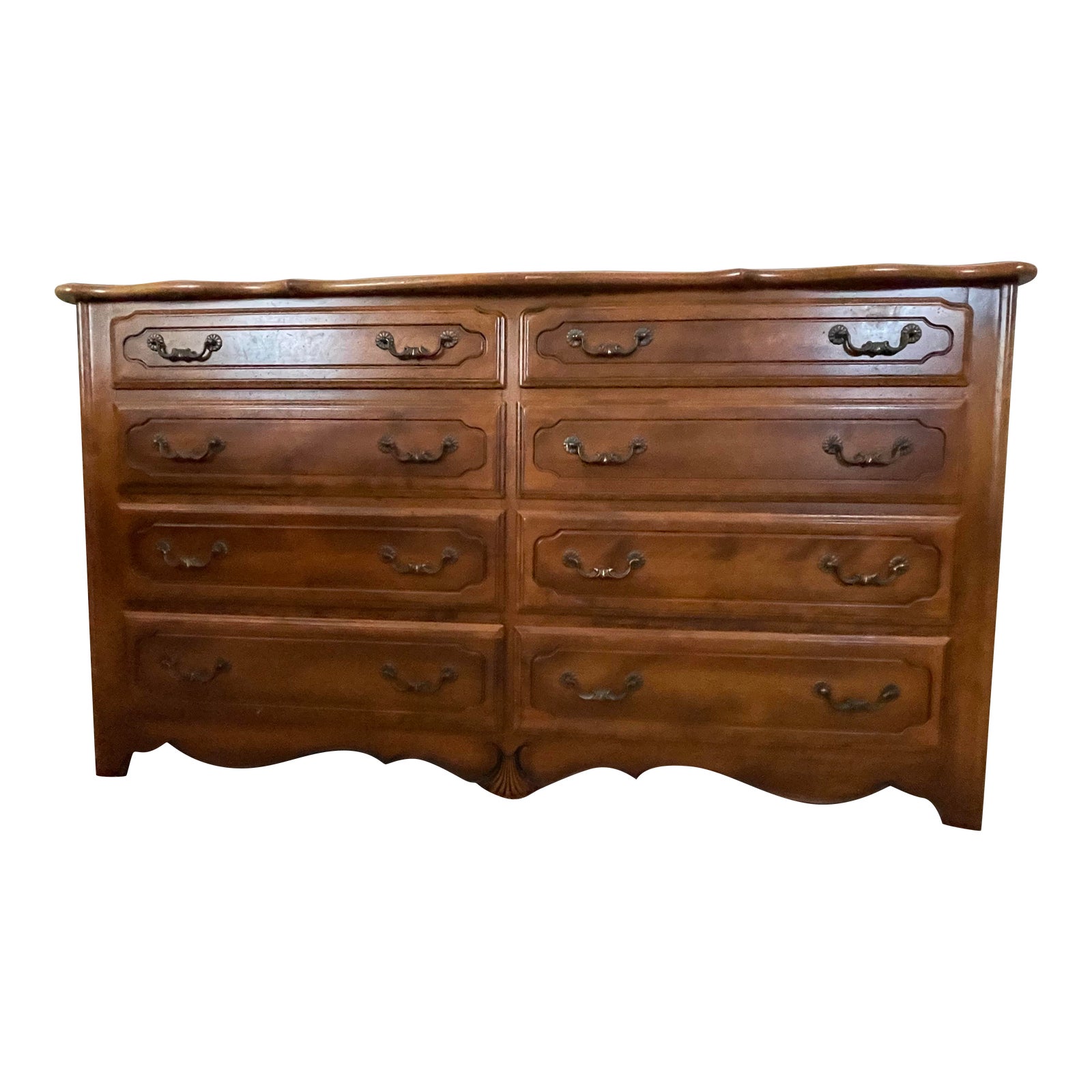 Ethan Allen Country French Long Dresser Chairish