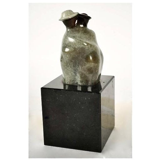 Guilloume Perez (1957 - ), "Heart to Heart" Sculpture For Sale - Image 4 of 5