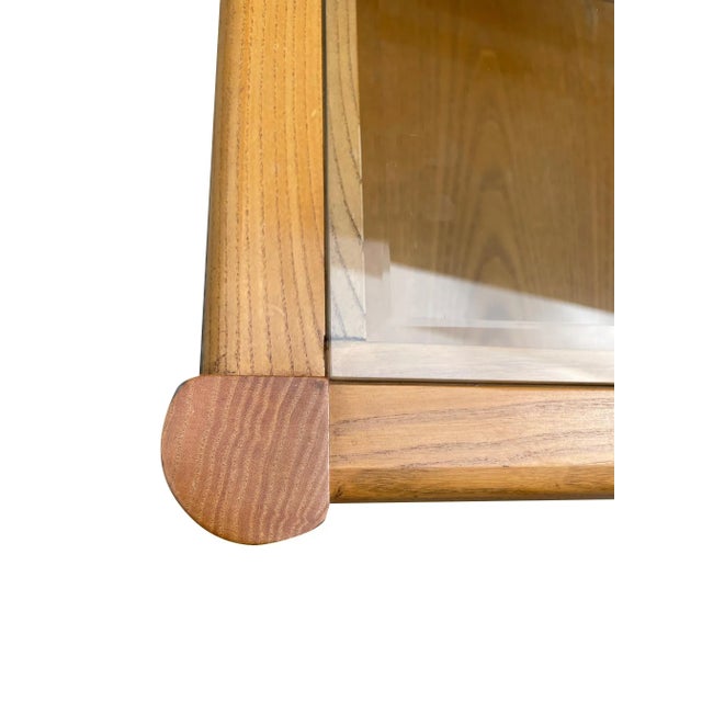 1970s Thomasville Oak Nightstands - Set of 2 For Sale - Image 9 of 11