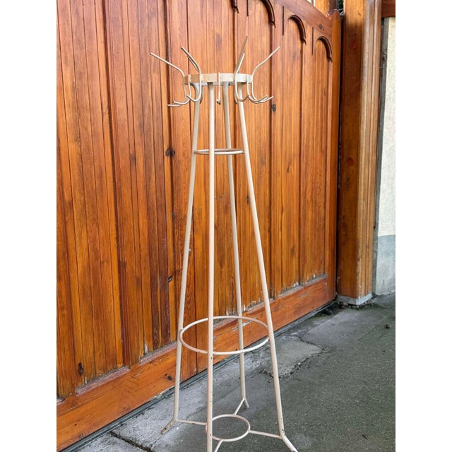 Industrial Vintage Industrial Coat Rack For Sale - Image 3 of 7