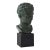 French Plaster Dark Hermès Bust For Sale