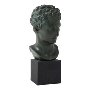 French Plaster Dark Hermès Bust